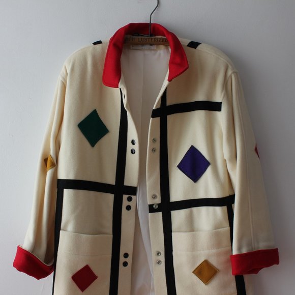 Vintage International Scene Funky Wool Coat - Picture 3 of 15